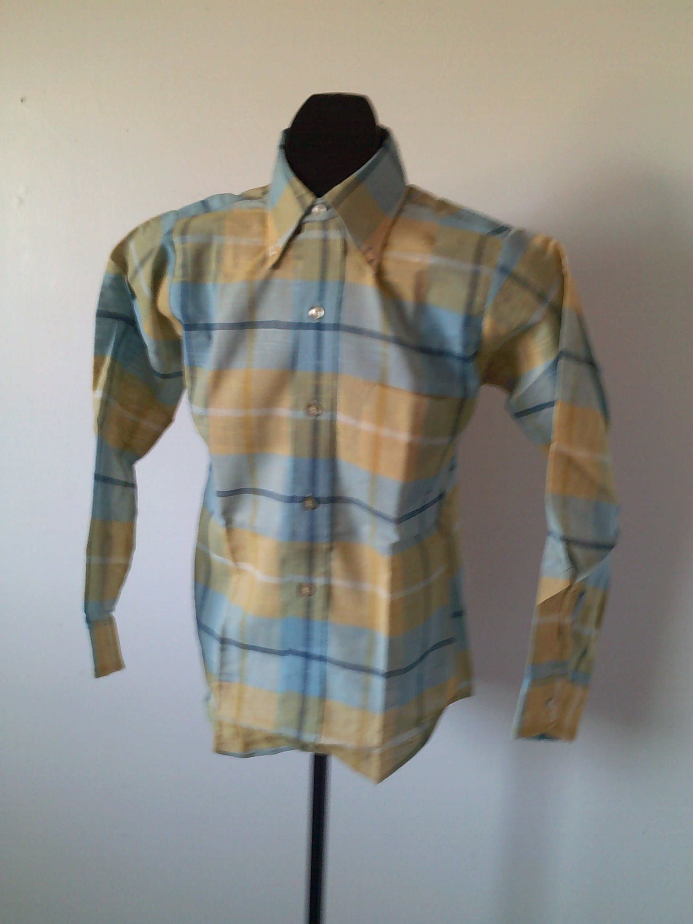 60's Check Shirt - Etsy Canada