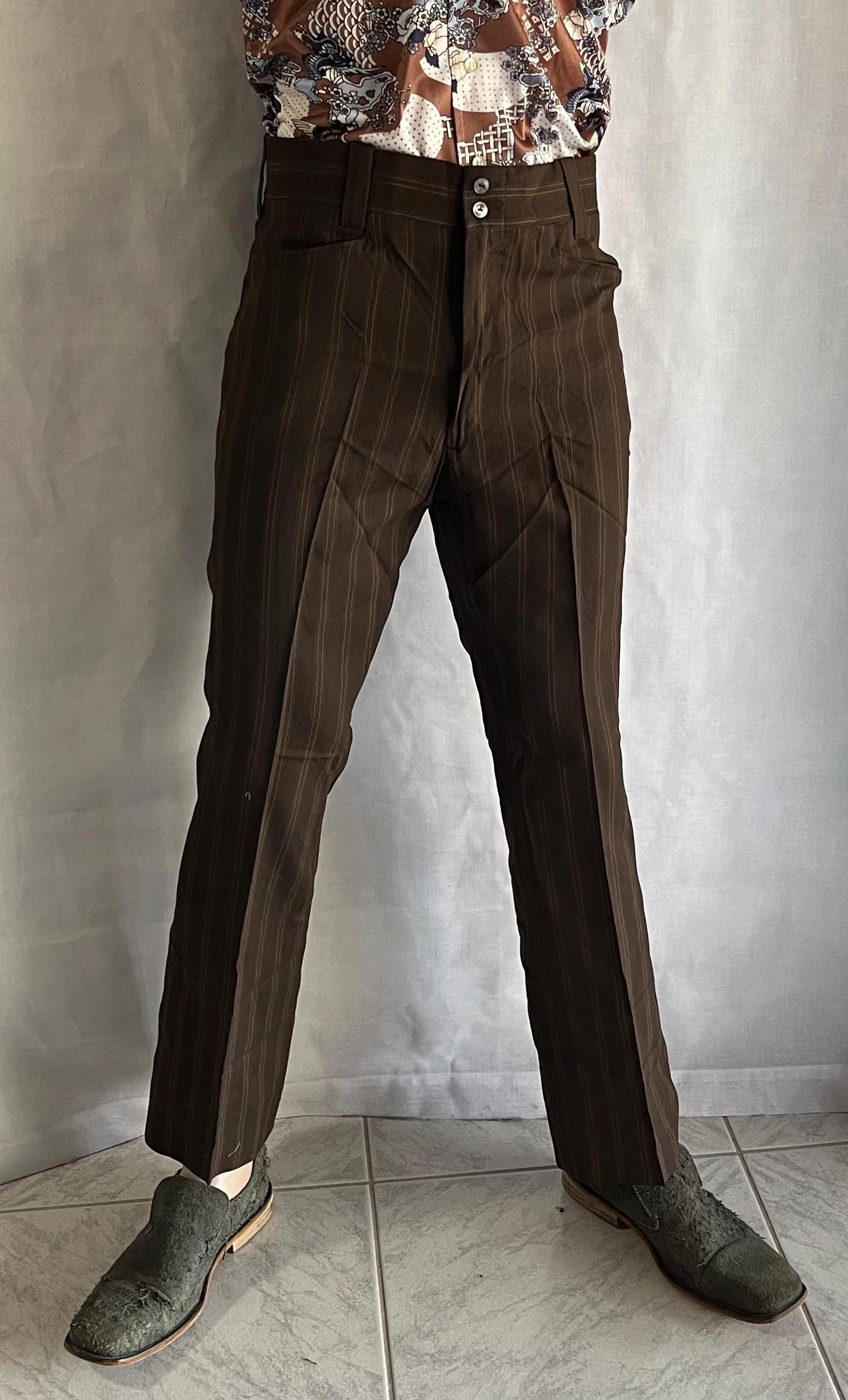 60s Striped Pants - Etsy 60s Striped Pants - Etsy