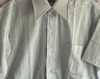 Vintage 70s Mens Shirt Big Collar 16 Alexander's Nos Deadstock - Etsy