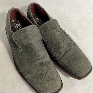 Ben Sherman Olive Suede Oxfords Men main image 4