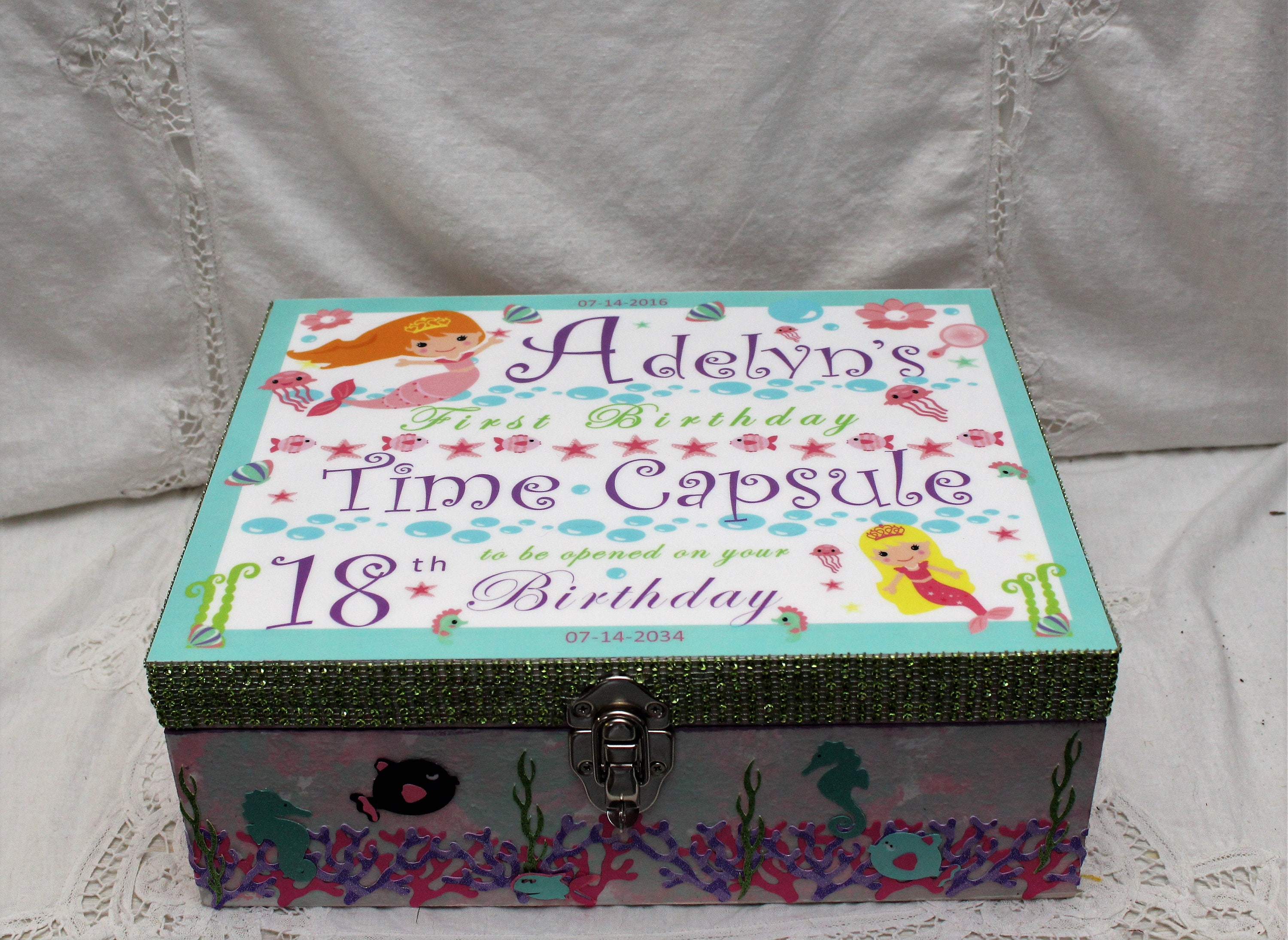 Baby Shower Gift Baby Time Capsule Baby Time Capsule Box Etsy