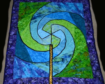 Pinwheel Lollypop Quilt