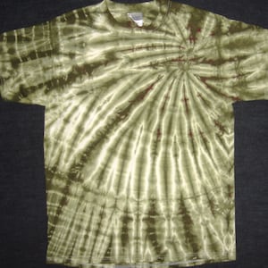 Wasabi Spiral Tie Dyed T-Shirt