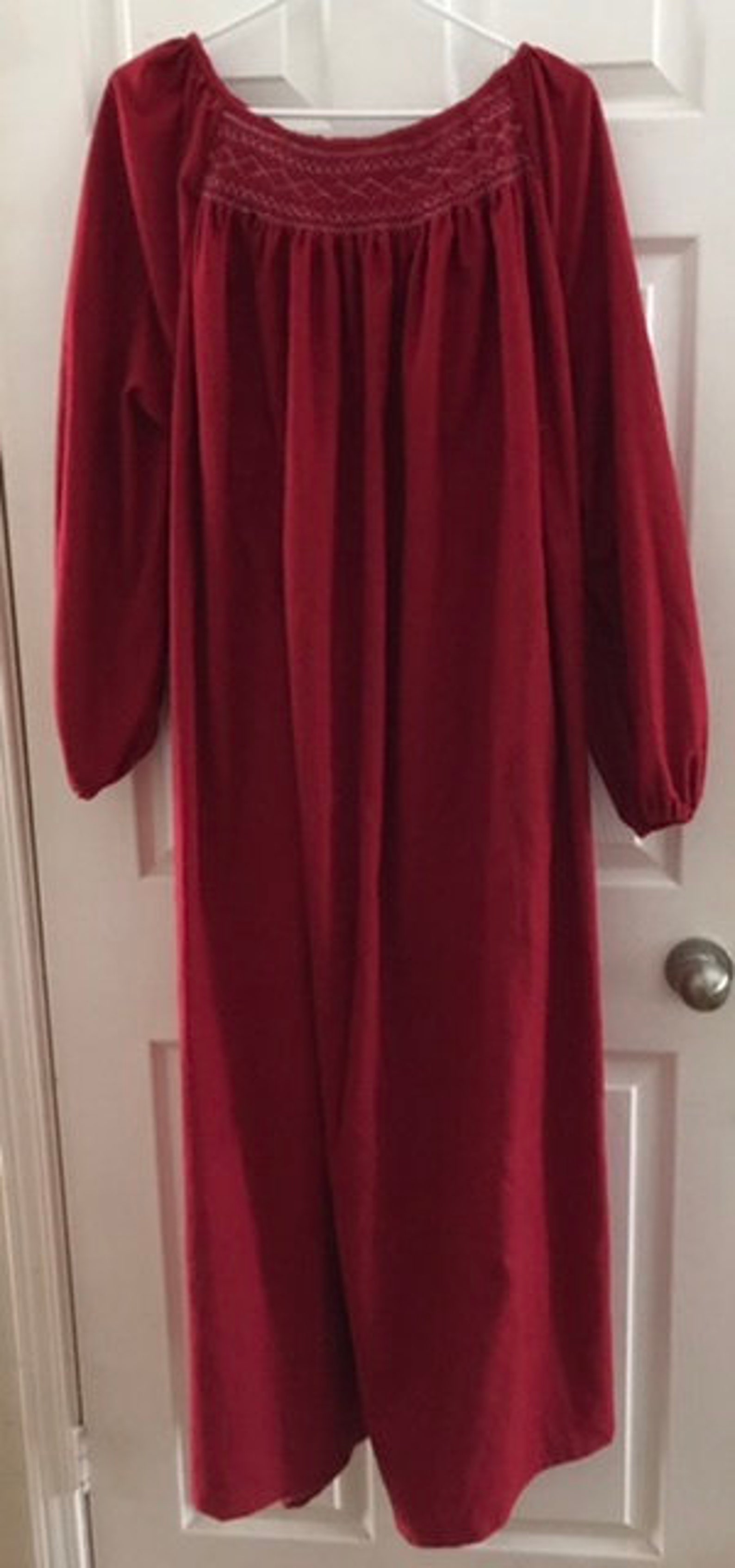 cotton flannel gown