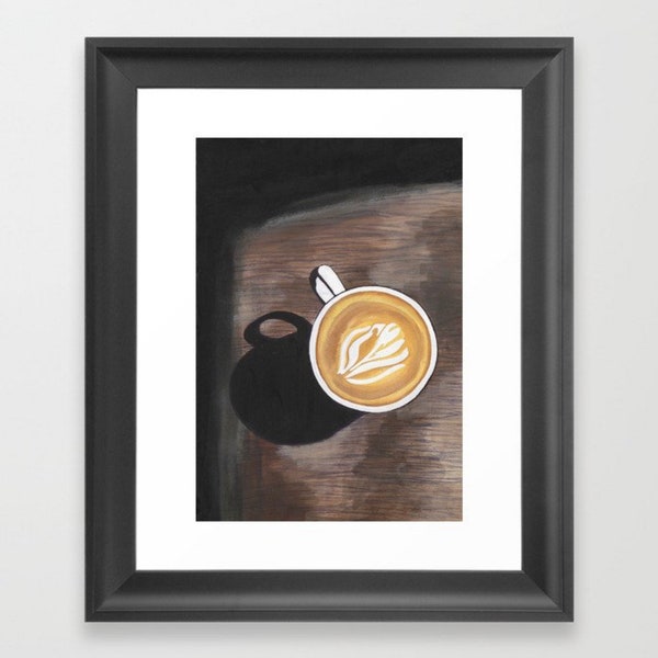 Kitchen Wall Art, Coffee Wall Art, Coffee Mug Print, Coffee Mug Painting, Wall art print, Art Reproduction, Coffee Artwork