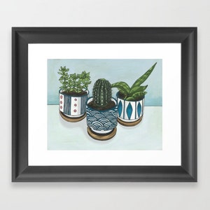 Succulent print, succulent wall art, plant prints, plant wall decor, prints wall art, art prints, succulent wall decor, watercolor print