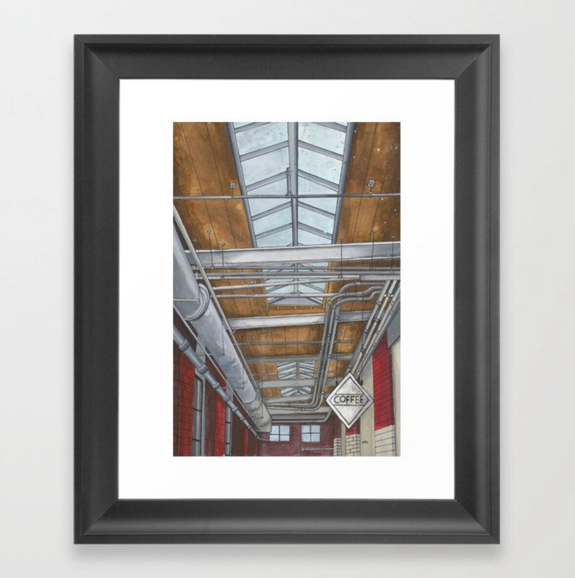 Atherton Mill Art Print Charlotte Nc Architecture Print Etsy Atherton Mill Art Print Charlotte Nc Architecture Print Etsy