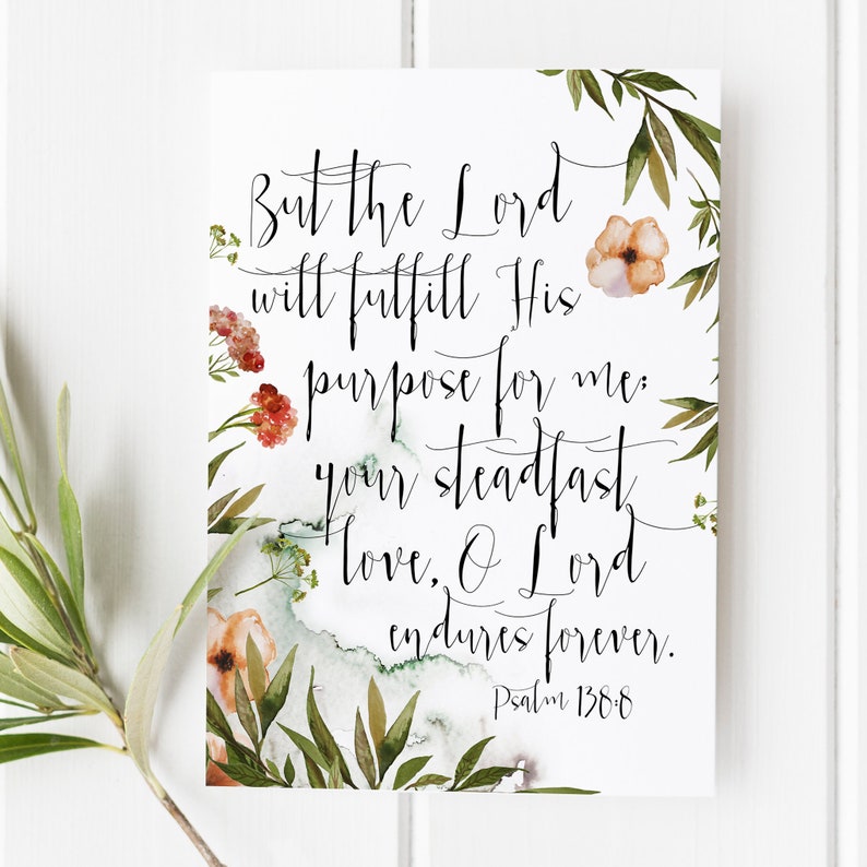 Psalm 138 8 9