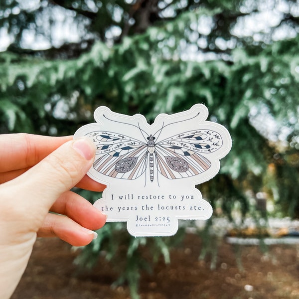 I Will Restore the Years of the Locusts Etsy