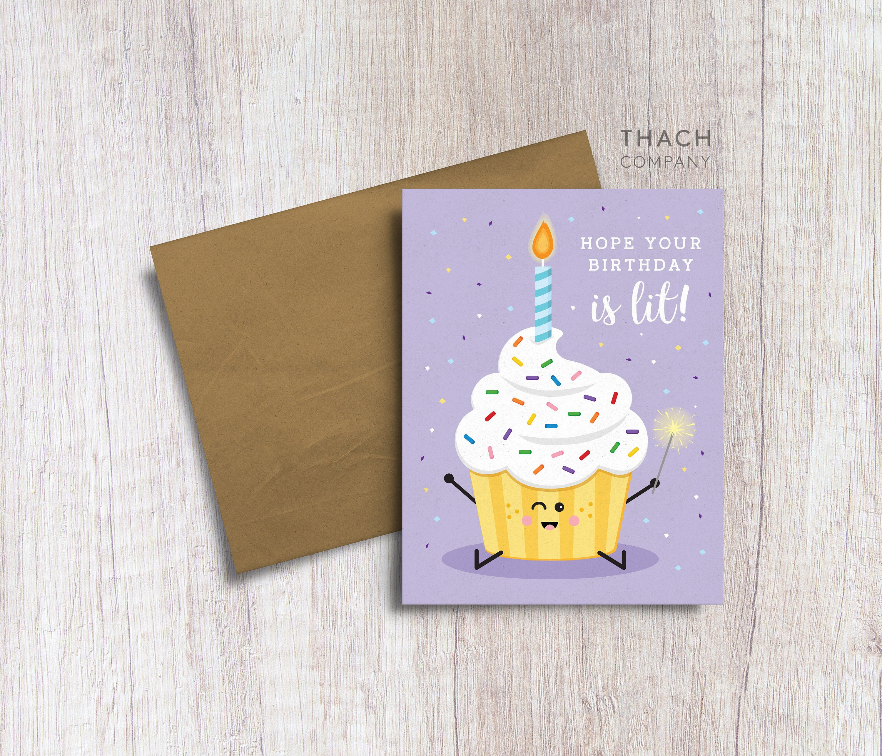 Greetings Card (WDM1489) Blank/Birthday - INDIA