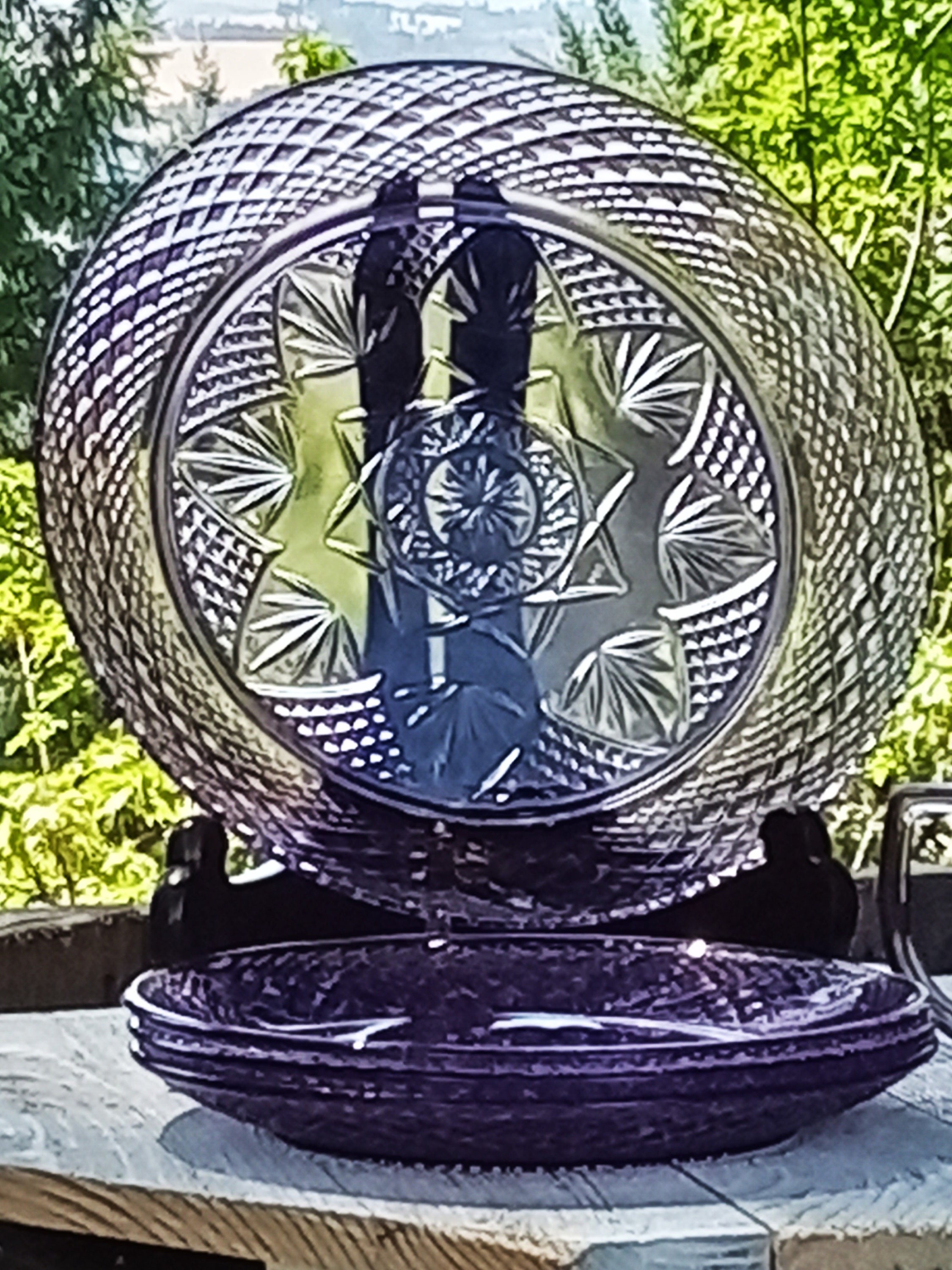 Cristal D'arques Durand Antique Amethyst Dinnerware INDIVIDUAL PIECES