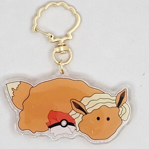 Eevve Slug Keychain