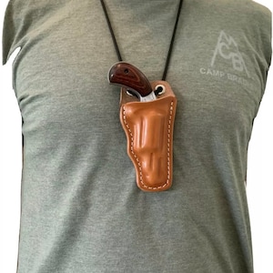 NAA Leather Neck Holster for .22 Mag 1 5/8&quot; Barrel