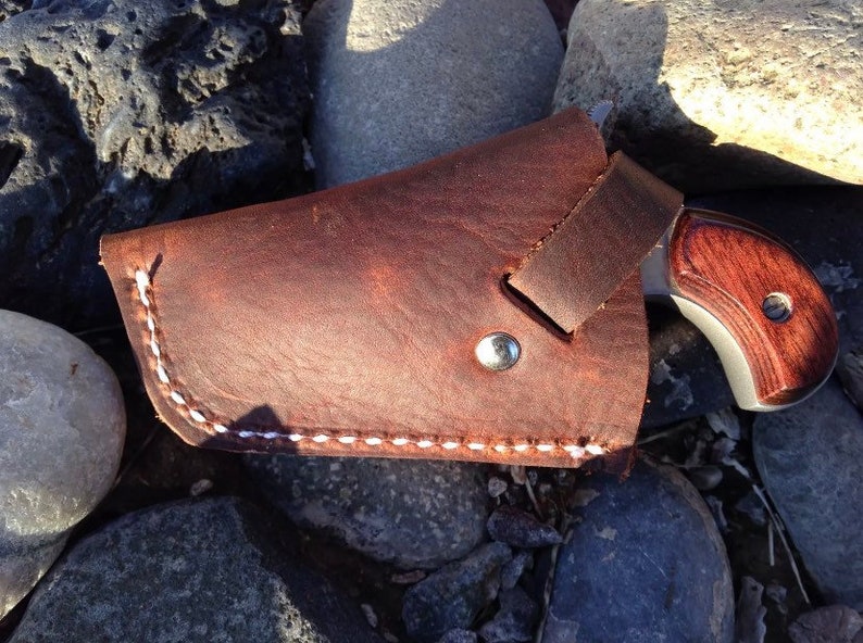 Custom Leather Snap Holster for NAA .22 LR Etsy UK