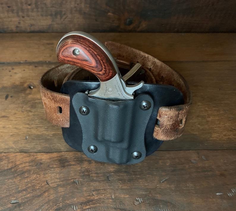 NAA Leather Hybrid Holster for .22 MAG Etsy
