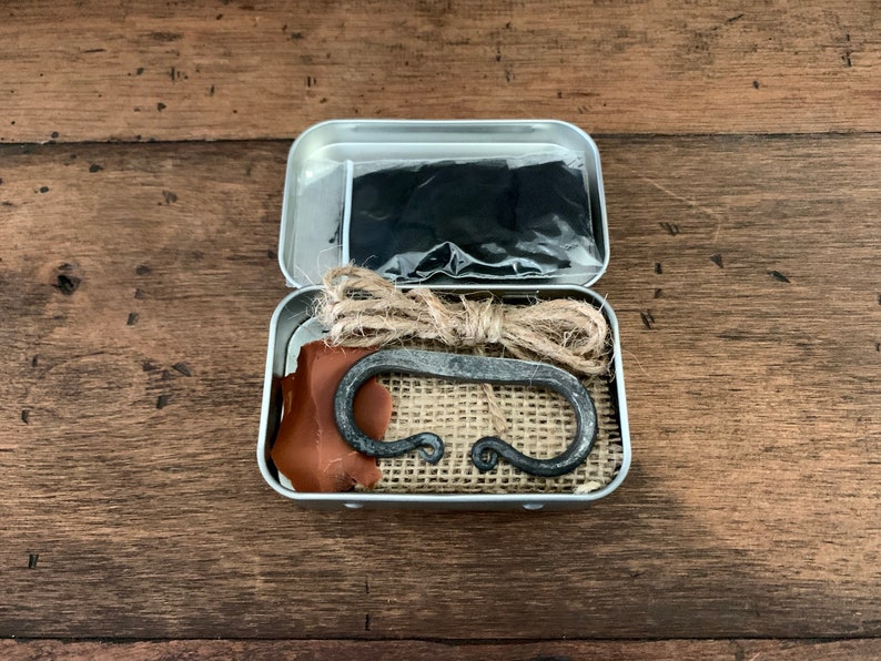 Flint and Steel Fire Starter Kit Complete Firestarter Set Etsy