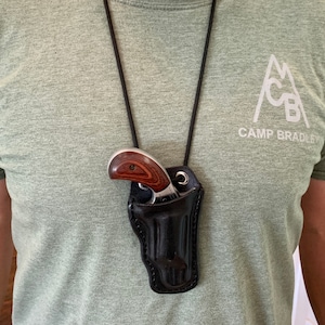 NAA Leather Neck Holster for .22 Mag 1 1/8&quot; Barrel