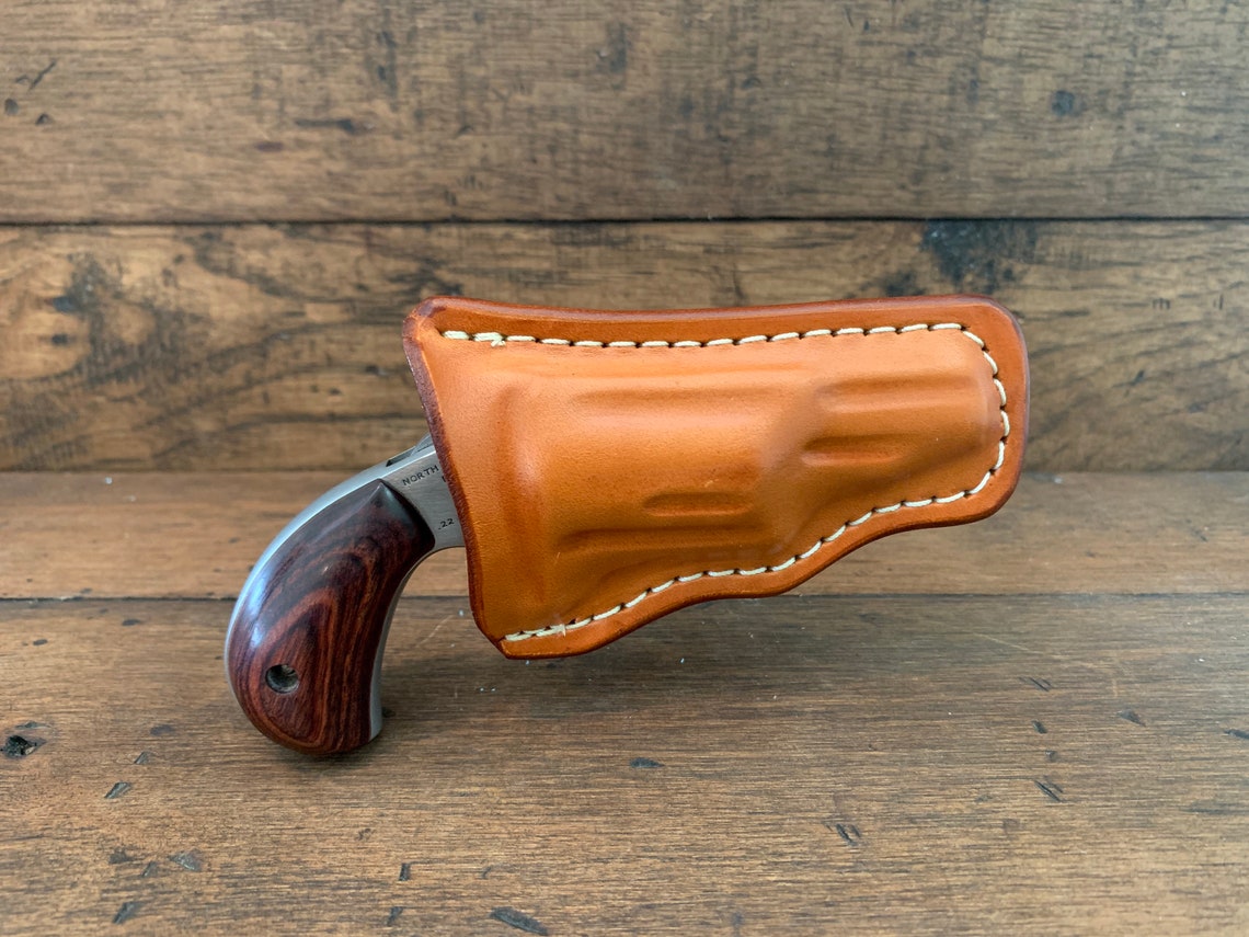 NAA 22 Mag Holster Leather Holster 1 5/8 Barrel Form Etsy