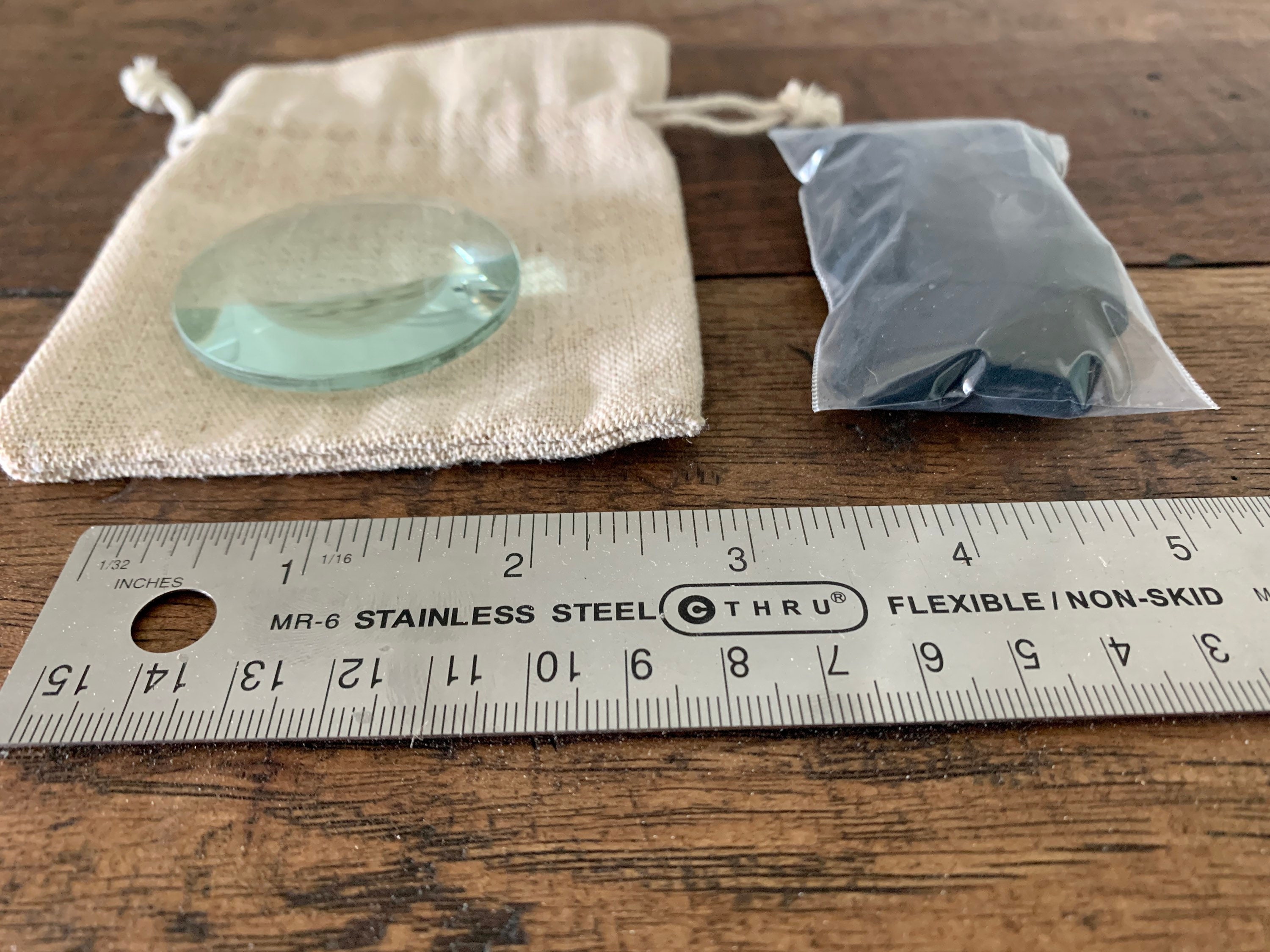 5X Magnifying Glass Fire Starter With Char Cloth Etsy UK