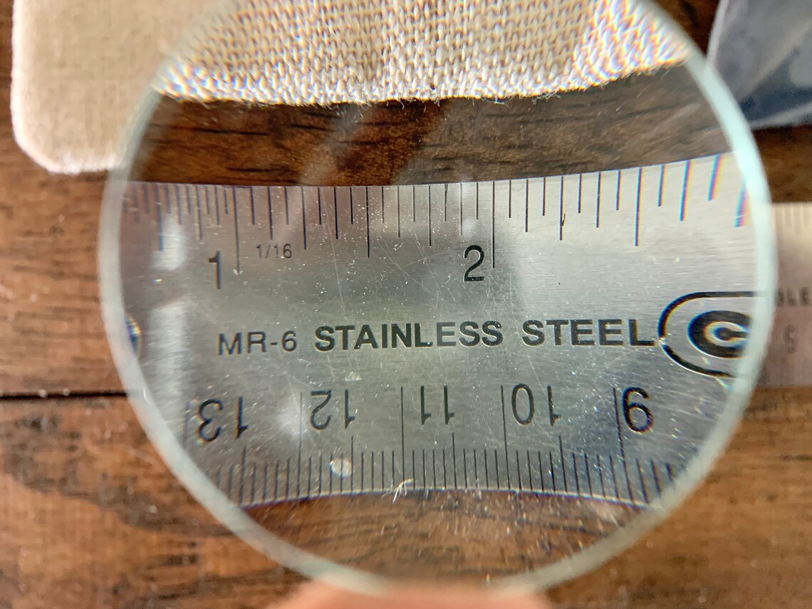 5X Magnifying Glass Fire Starter Kit With Char Cloth Etsy