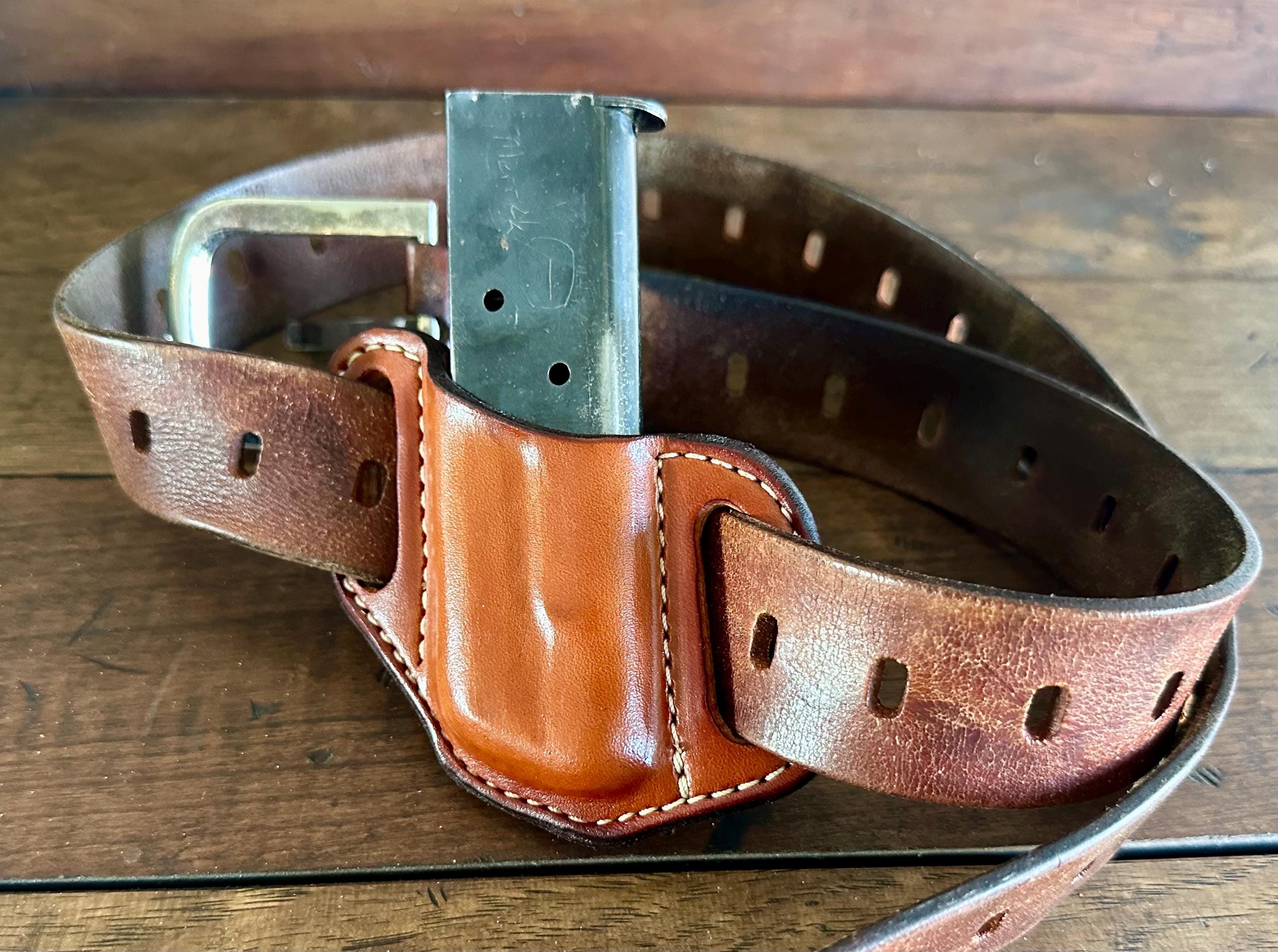 1911 leather magazine pouch - Etsy 日本