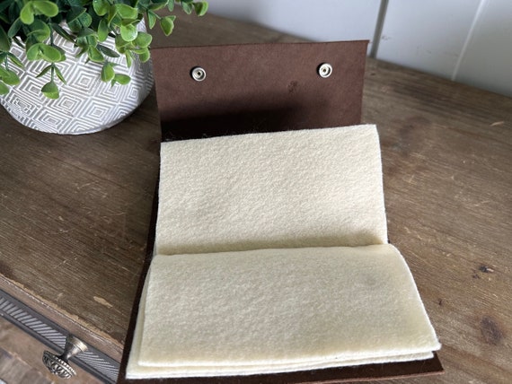 Porte-mouches (portefeuille) En Cuir Pour Pêche à La Mouche - Marque McThomas, Occasion