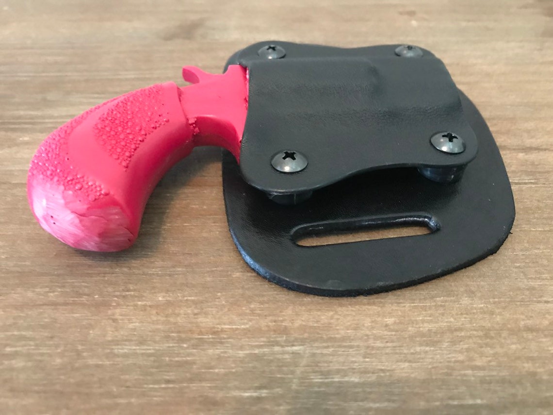 NAA IWB Cognac Leather Holster for .22 Pug