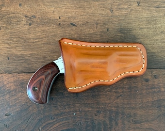 NAA 22 Mag Holster Leather Holster 1 5/8&quot; Barrel Form Fitted