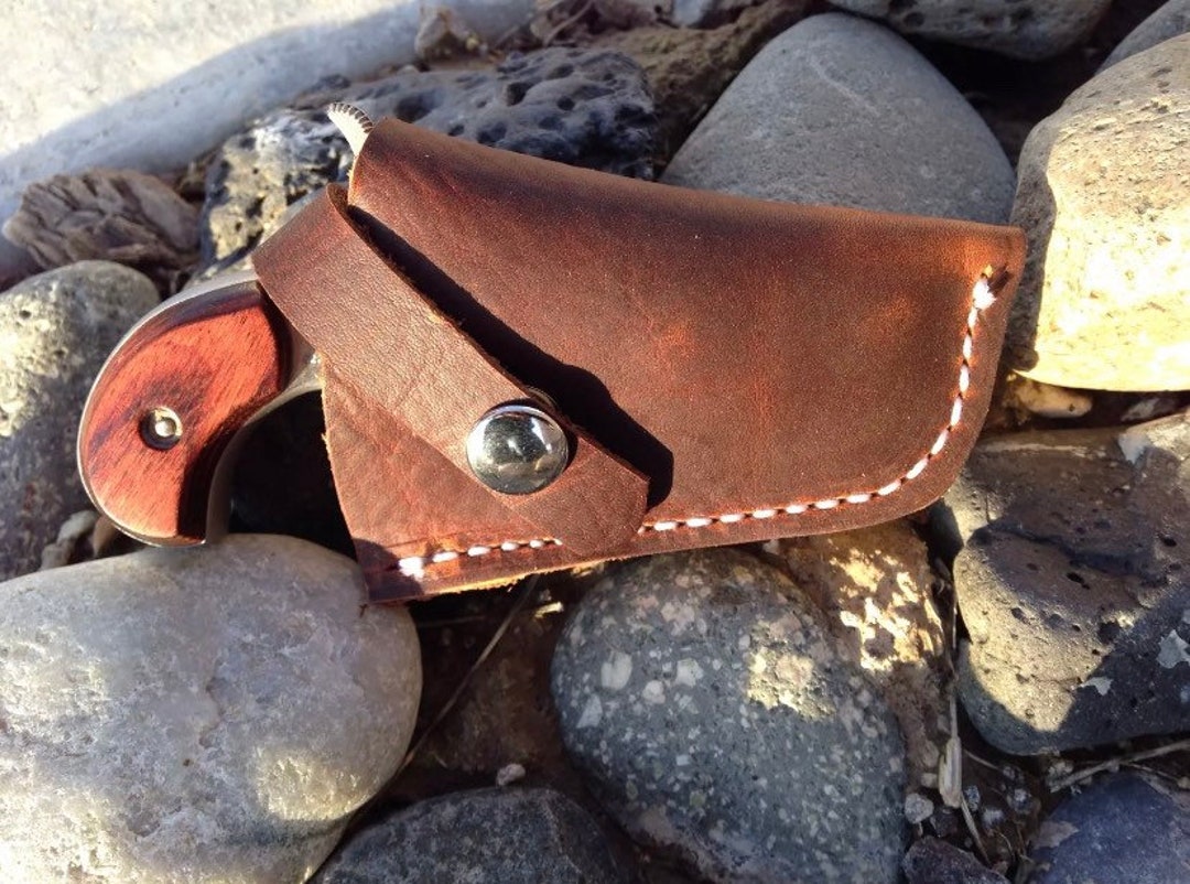 Custom Leather Snap Holster for NAA .22 LR Etsy