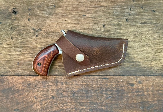 Details about   Custom Leather Holster for NAA .22 Magnum 1 1/8 and 1 5/8 inch barrels