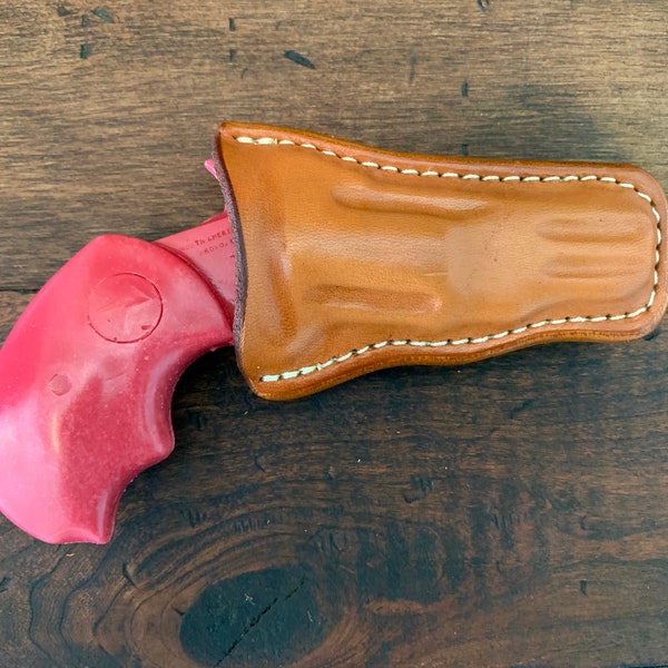 Lost River Leather NAA 22 Mag Pocket Holster – Ambidextrous, Form-Fitted Leather For 1 5/8” Barrel