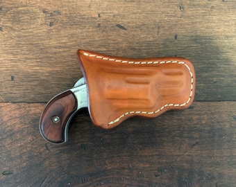 NAA Leather Holster for LR .22 1 1/8" Barrel