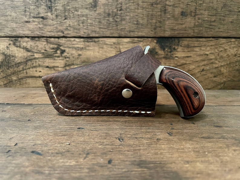 Custom Leather Holster for NAA .22 Magnum 1 1/8 and 1 5/8 Inch Etsy