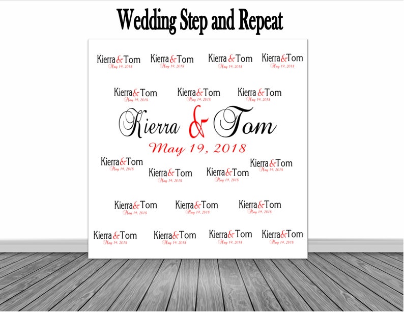 Step and Repeat Backdrop