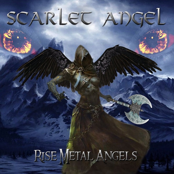 Scarlet Angel - Rise Metal Angels CD - Female Fronted Metal/Rock Band - USA