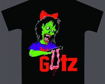 NEW! Sally Gutz (UTZ) - Zombie Girl T-Shirt