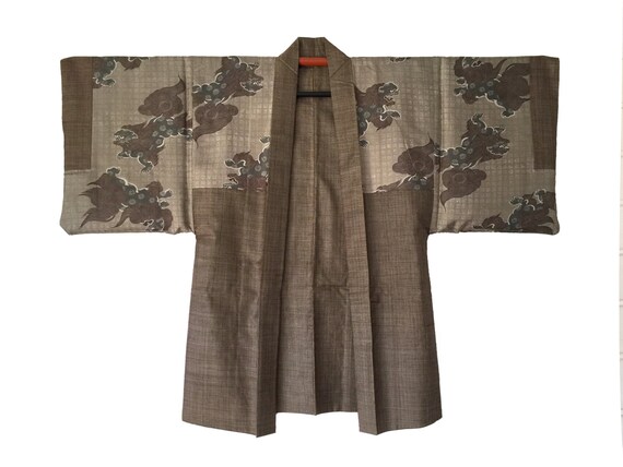 Vintage Japanese High Quality Silk Kimono Haori Ja