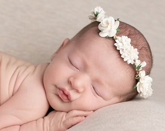 Baby Flower Crown, Flower Crown, Flower Crown Baby, Newborn Flower Crown, Flower Girl Crown, Toddler Flower Crown, Toddler Floral Crown