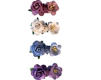 Flower Hair Clip Baby Girls, Girls Hair Clips, Baby Girl Hair Bows, Baby Hair Clip, Tiny Hair Clips, Baby Girl Clips