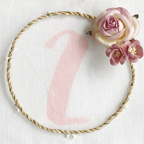 Baby Monthly Milestone Blanket Number Marker Milestone Etsy