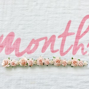 Baby Monthly Milestone Blanket Number Marker, Milestone Blanket Marker, Monthly Milestone Marker, Monthly Milestone Photo Prop, Baby Prop