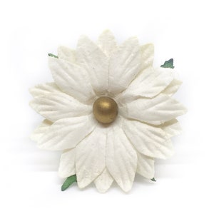 Margherite di carta di gelso da 2", fiori di carta di gelso, fiori di carta, fiori di corona floreale, decorazioni per matrimoni fai da te, fiori artificiali, fiori finti