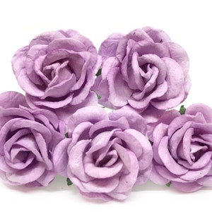 Lilac Paper Flowers, Mulberry Paper Flowers, Paper Rose, Artificial Flowers, Paper Flower, Purple Paper Flowers, Paper Craft Flowers