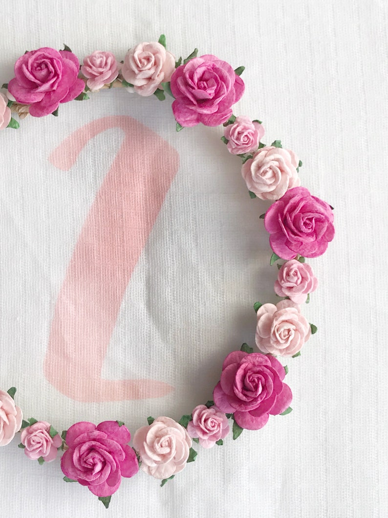 Baby Monthly Milestone Blanket Number Marker Milestone Etsy