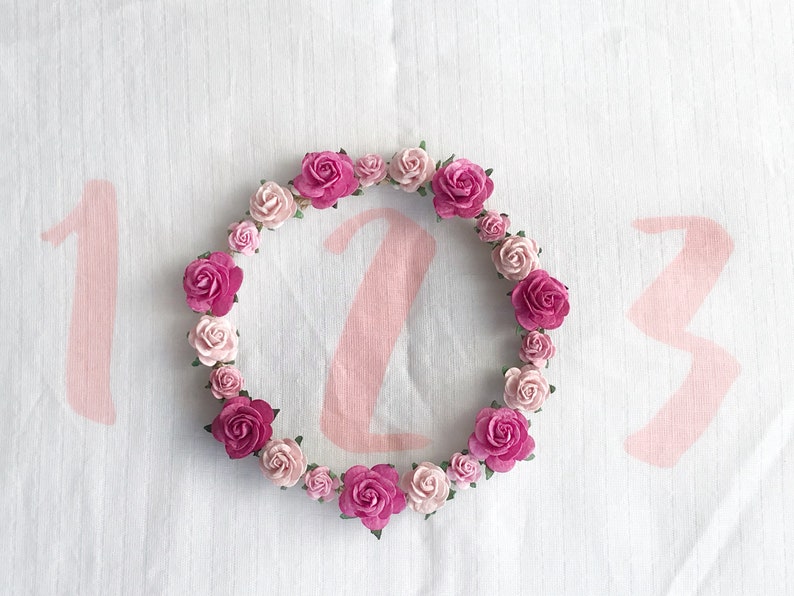 Baby Monthly Milestone Blanket Number Marker Milestone Etsy