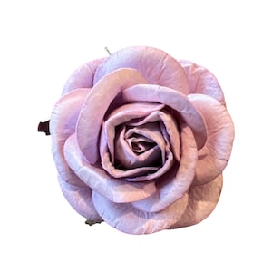 20 lila Maulbeerpapierblumen - 2 Zoll - Maulbeerpapierrosen - Mini-Papierblumen, offene Rosen, Rosen, künstliche Blumen