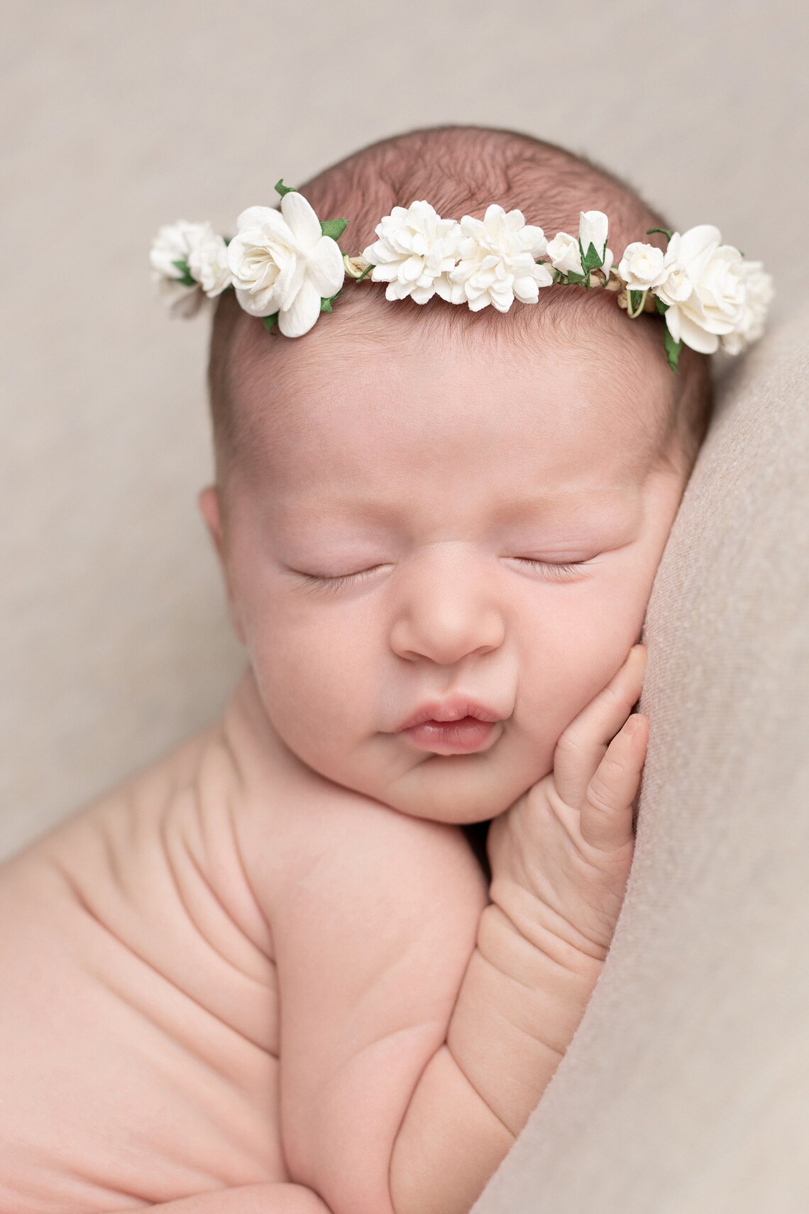 Baby Flower Crown Flower Crown Flower Crown Baby Newborn Etsy