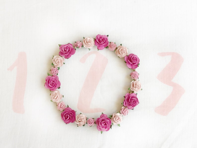 Baby Monthly Milestone Blanket Number Marker Milestone Etsy