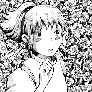 Original Chihiro Zeichnung