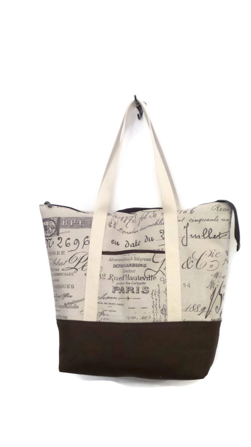 Große Strandtasche Mit Reißverschluss – Leichte, Faltbare Tragetasche Für Beach, Gym & Reise